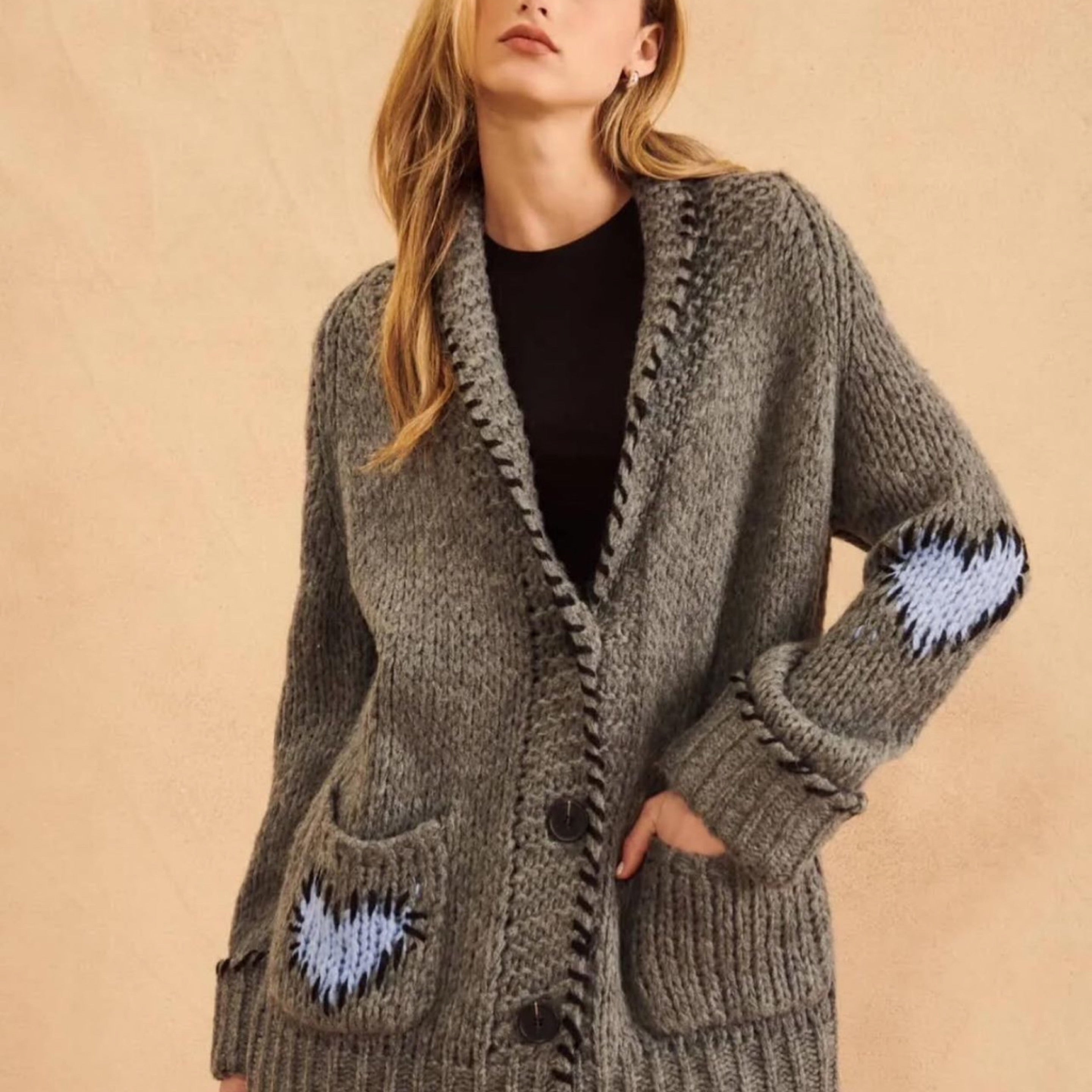 John & Jenn Tripp Cardigan- Lovey Dovey Blues | Lou Lou boutique